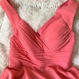 Brand new beautiful coral bridesmaid dress